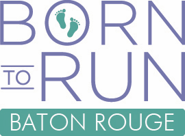 Born to Run - Baton Rouge logo