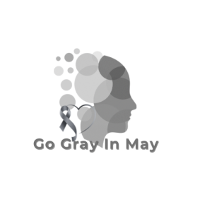 Go Gray in May 2026 logo