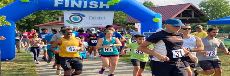 Drishti Dash 2026 - 5K Run/1 Mile walk to support visually impaired (Wayne PA or Virtual)