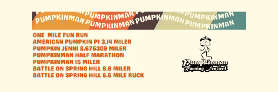 Pumpkinman Half Marathon and Running Festival!