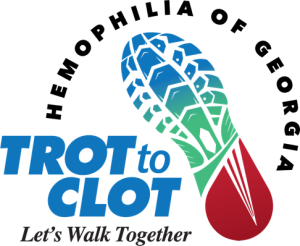 Trot to Clot 5K logo