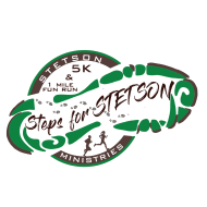 Steps for Stetson 5K & 1 Mile Fun Run logo