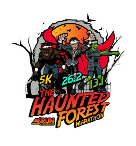 The Haunted Forest Marathon logo
