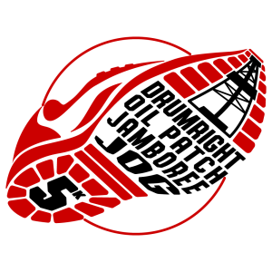 Drumright Jamboree Jog logo