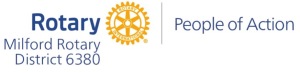MILFORD ROTARY CLUB FREEZING 5K logo