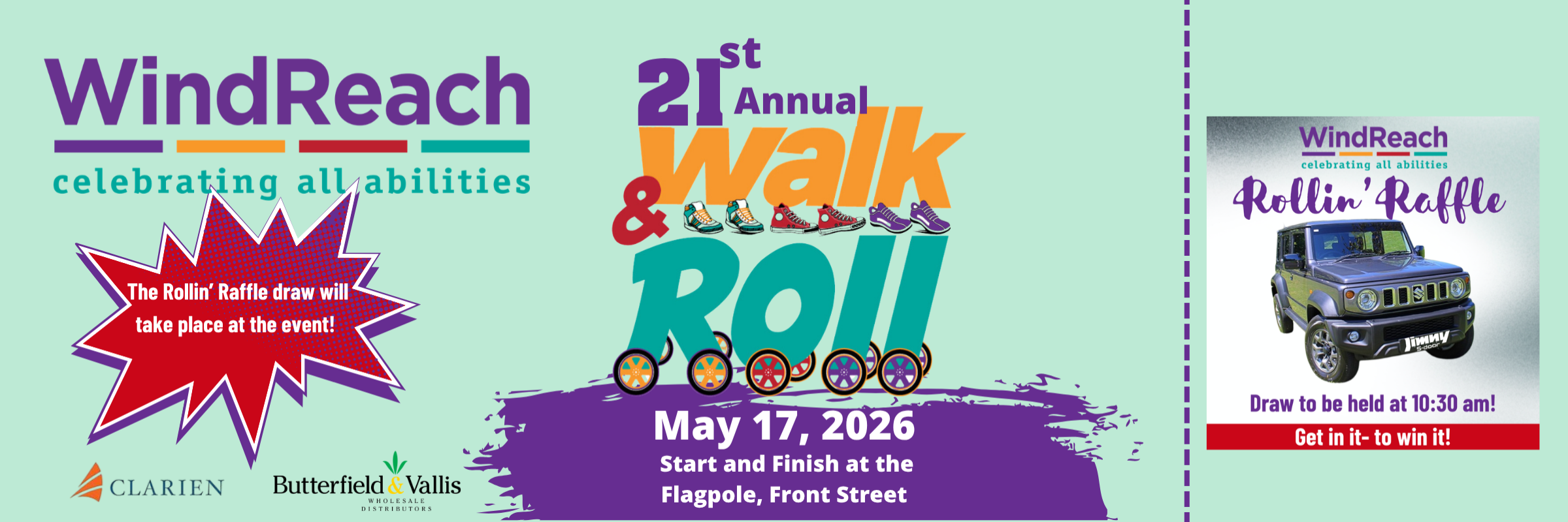 WindReach - 21st Annual Walk and Roll (3 & 5K Routes)