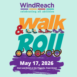 WindReach - 21st Annual Walk and Roll (3 & 5K Routes) logo