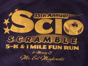 Scio Scramble logo