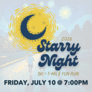Starry Night 5K & 1 Mile logo