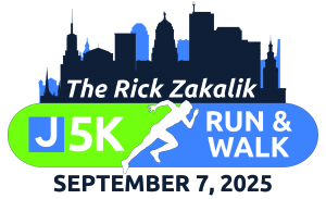 Rick Zakalik J5K Run & Walk logo