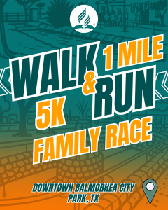 Balmorhea Family 1 Mile & 5K Race logo