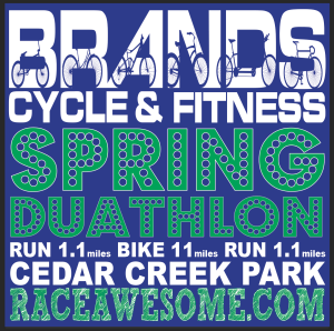 CEDAR CREEK SPRING DUATHLON logo