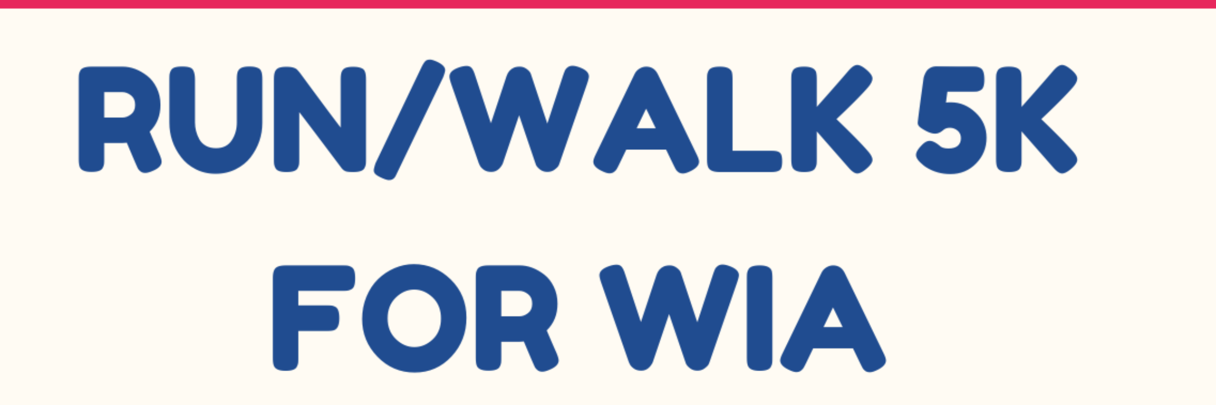 WIA Fun Run/Walk