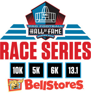 Hall of Fame Half Marathon/Relay - Pro Football Hall of Fame Race Series logo