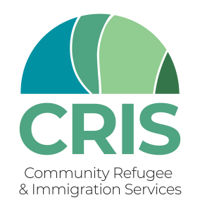 Community Refugee & Immigration Services' 13th Annual 5K + Community-Wide Event logo