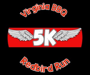 Virginia BBQ: Redbird Run 5K Walk/Run logo