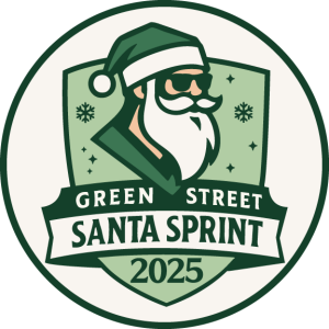 Green Street Santa Sprint logo
