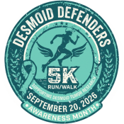 Desmoid Defenders 5K Run/Walk logo