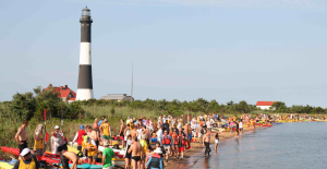Maggie Fischer Memorial Cross Bay Swim logo