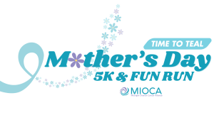 Mother's Day Time to Teal 5k & Fun Run/Walk logo