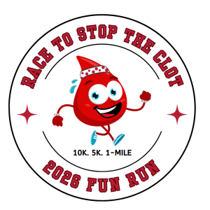 Race to Stop the Clot® Fun Run logo