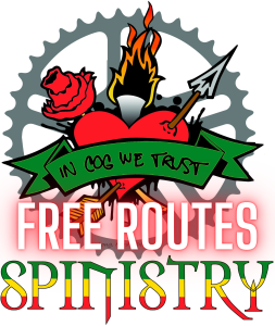 Spinistry Free Routes Library logo