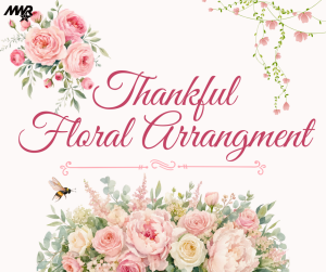 Thankful Floral Arrangement logo