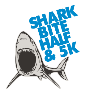 Shark Bite Half Marathon & 5k logo