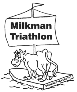 40th Annual Milkman Triathlon logo