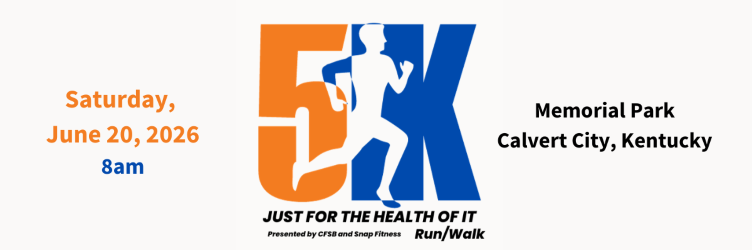 Just For The Health Of It 5K