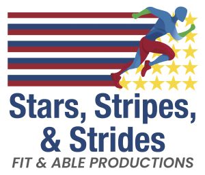 Stars, Stripes, & Strides logo