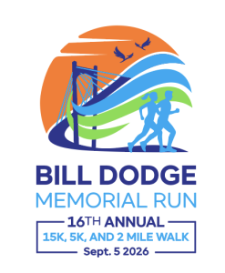 Bill Dodge Memorial Bay Run 15K, 5K, 2 Mile Walk logo