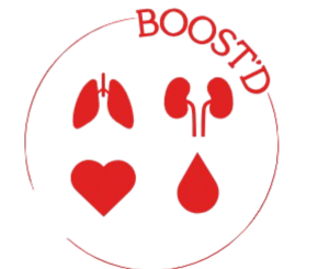 Boost'd for the Gift of Life 5k logo