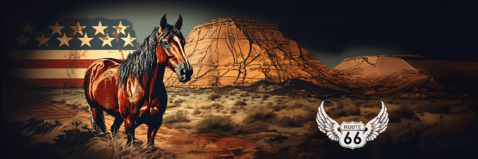 ROUTE 66 Kick Up Your Heels 2,448 Mile Challenge