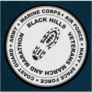 Black Hills Veterans March and Marathon logo