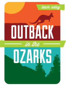 Outback in the Ozarks 205 Mile Relay logo