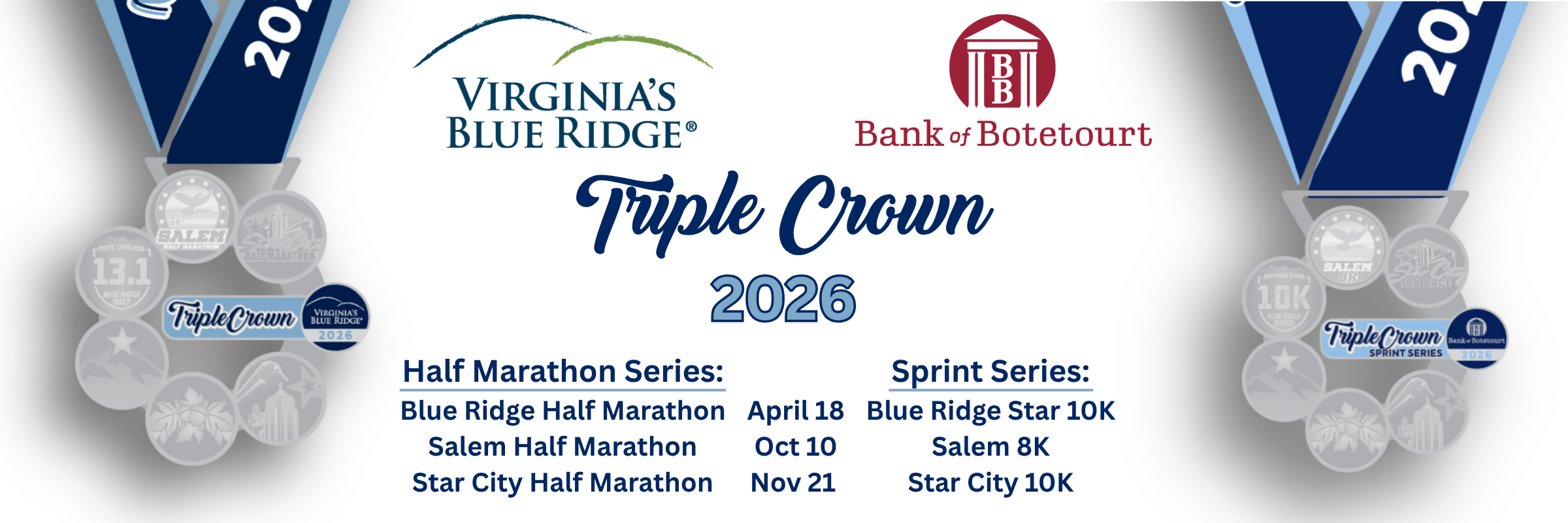 Virginia's Blue Ridge Triple Crown & Bank of Botetourt Triple Crown Sprint Series