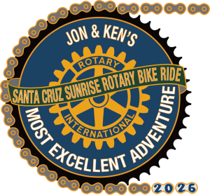 2026 Santa Cruz Sunrise Rotary Ride - 29th Annual! logo