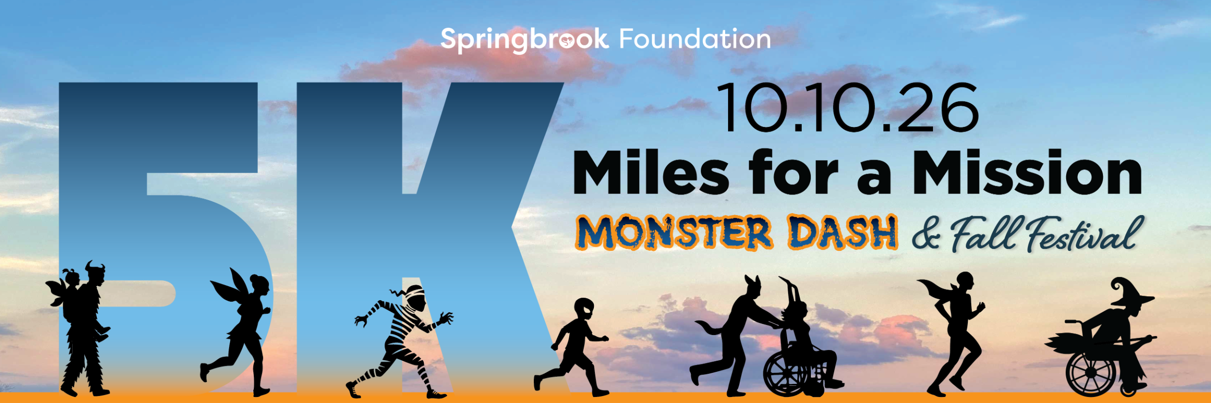 Springbrook 5K - Miles for a Mission: Monster Dash