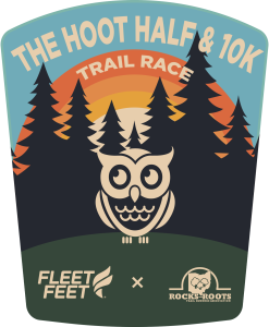 The Hoot Half Marathon & 10k Trail Race logo