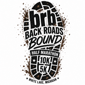 BRB - Back Roads Bound Half Marathon logo