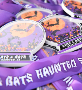 Cats & Bats Haunted 5K logo