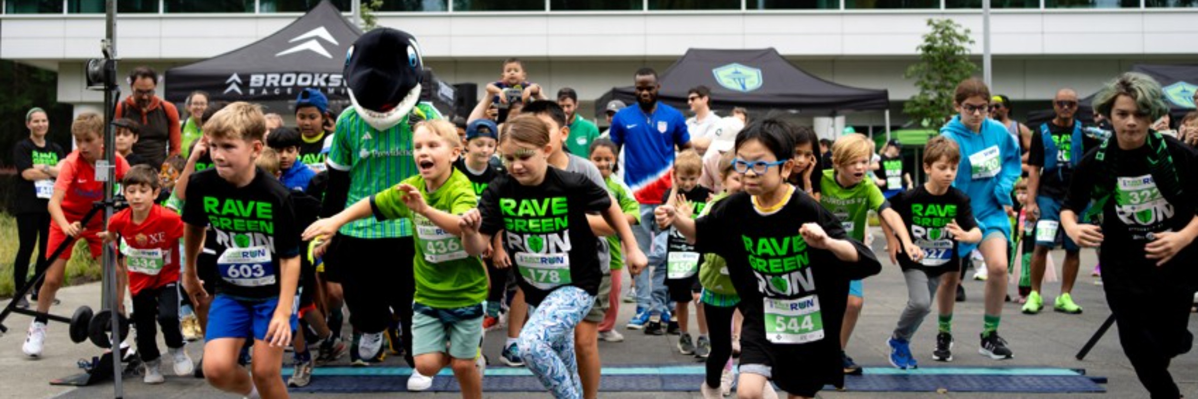 Seattle Sounders FC Rave Green Run presented by Providence Swedish