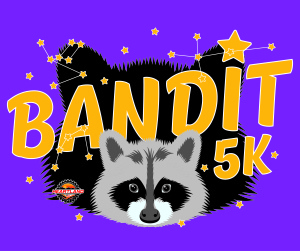 The Bandit 5k logo