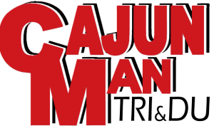 CajunMan Triathlon, Duathlon, Aquabike, Aquathlon & 5k Run logo