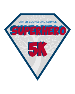 UCS Superhero 5K and Kids' Dash logo