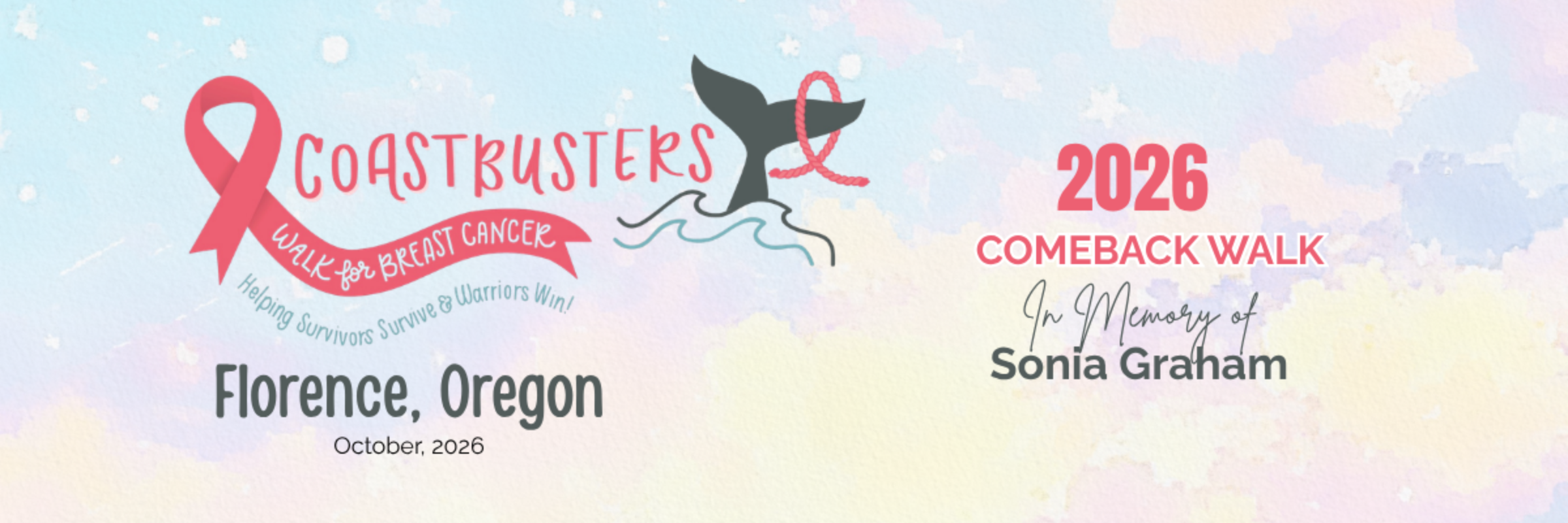 2026 Coast Busters Walk for Breast Cancer - Florence, OR