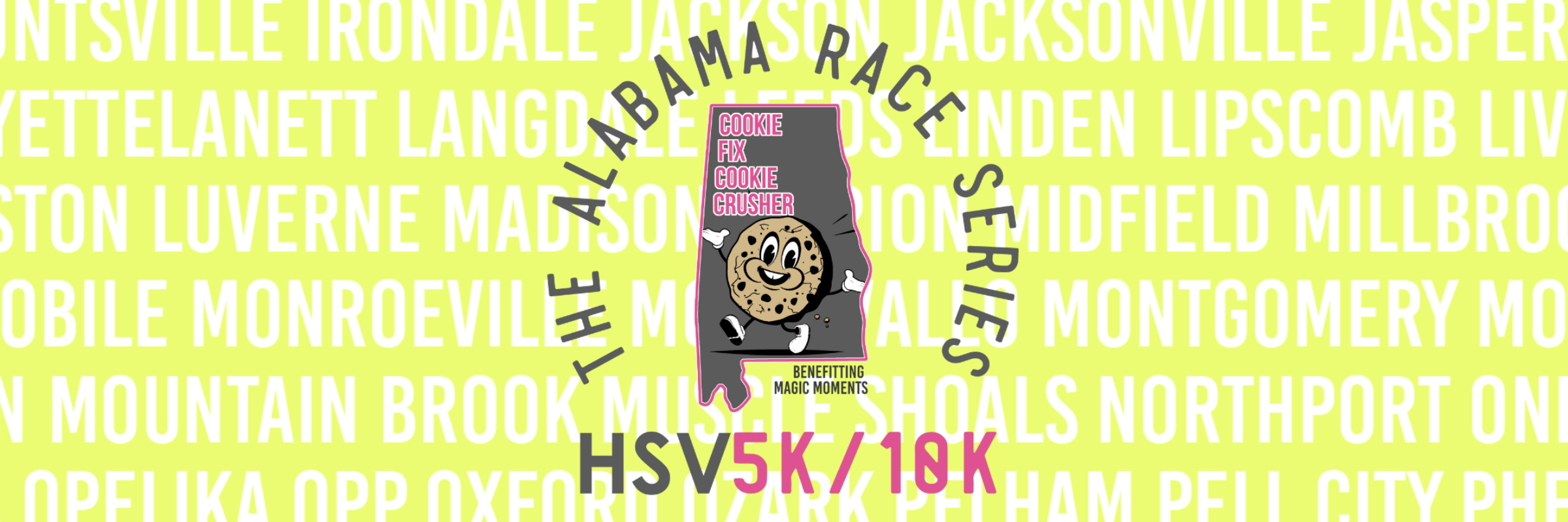 Cookie Fix Cookie Crusher HSV5K/10K - The Alabama Race Series