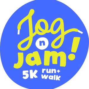 Jog N Jam 5K logo