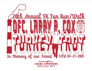 Officer Larry R. Cox Turkey Trot logo